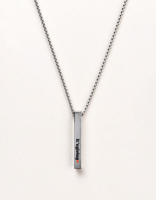 Unisex Bar pendant