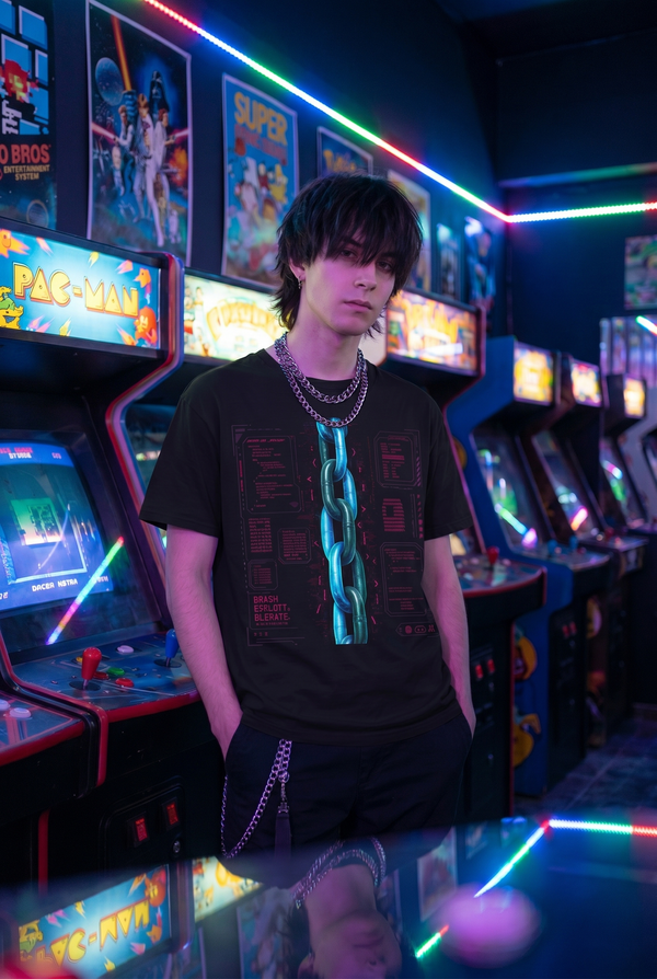 CHAINS & CODES Unisex Supima T-Shirt